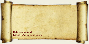 Irena Miljojčić vizit kartica